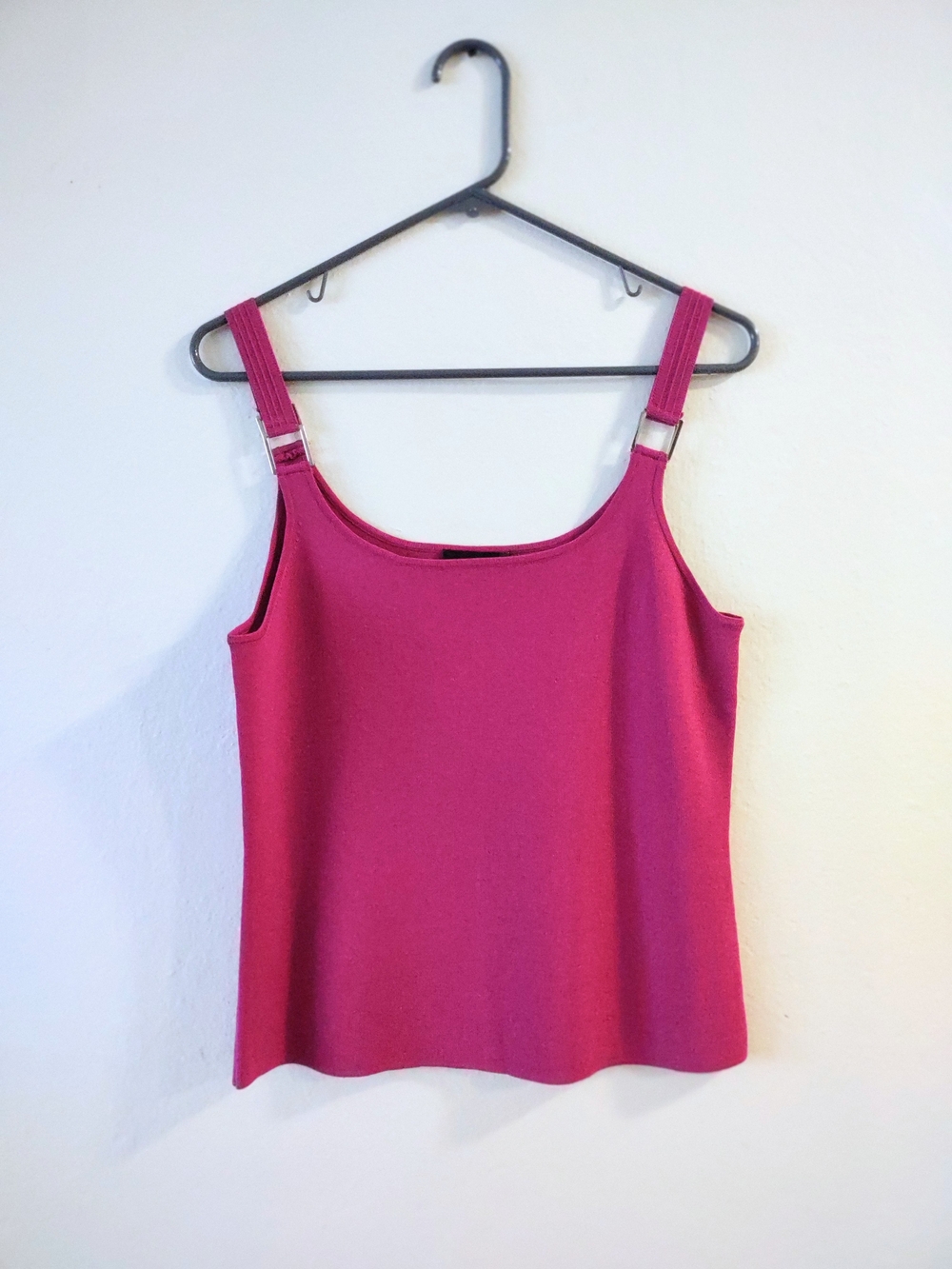 Cable & Gauge Pink Fuchsia Tank Top, Size L